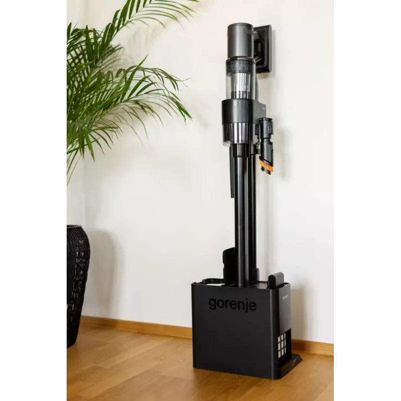 Gorenje SVC296749NEBL 2-in-1 pulkpuhastaja Aku Kuiv HEPA Kotita 0,6 L 550 W Antratsiit