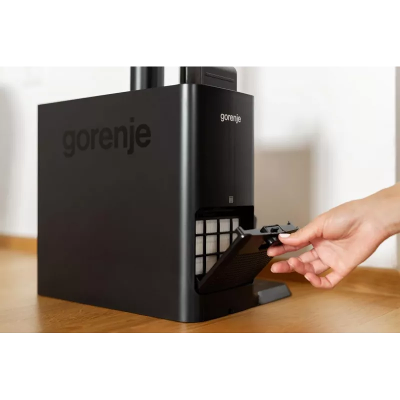 Gorenje SVC296749NEBL 2-in-1 pulkpuhastaja Aku Kuiv HEPA Kotita 0,6 L 550 W Antratsiit
