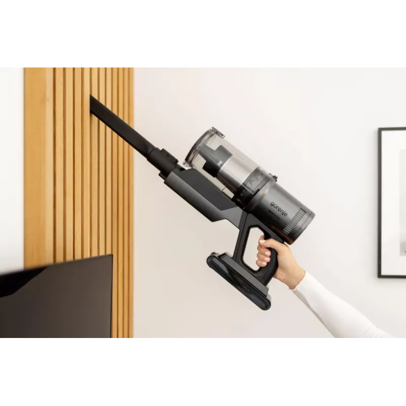 Gorenje SVC296449NMBL 2-in-1 stick-tolmuimeja Aku Kuiv HEPA Kotita 0,6 L 550 W Antratsiit