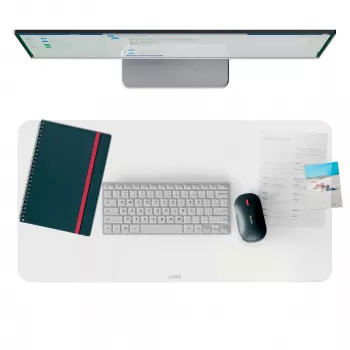 Leitz Large Transparent Desk Mat, läbipaistev, polüvinüülkloriid (PVC), 360 mm, 700 mm, 1 mm, 300 g