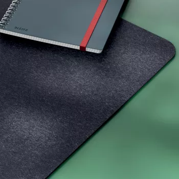 Leitz Large Felt Desk Mat, tumehall, vilt, 360 mm, 700 mm, 3 mm, 400 g
