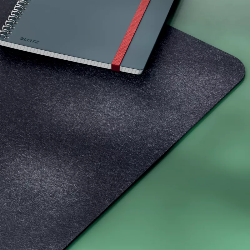 Leitz Large Felt Desk Mat, tumehall, vilt, 360 mm, 700 mm, 3 mm, 400 g