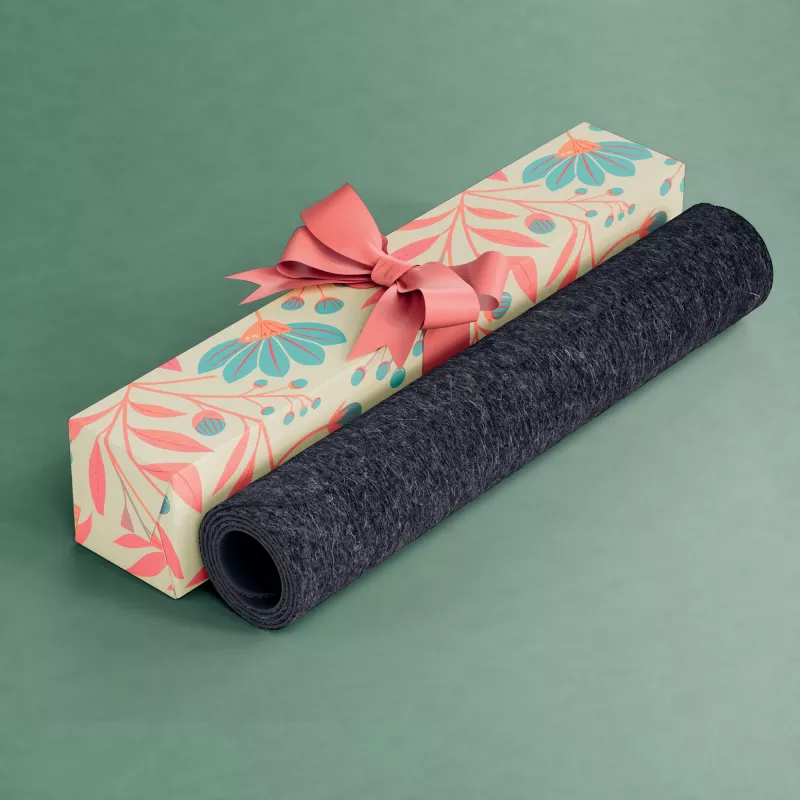 Leitz Large Felt Desk Mat, tumehall, vilt, 360 mm, 700 mm, 3 mm, 400 g