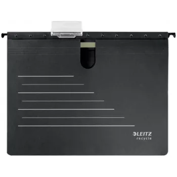 Leitz Alpha® taaskasutusest papp-rippkaust, A4, must, papp, 348 mm, 2 mm, 270 mm