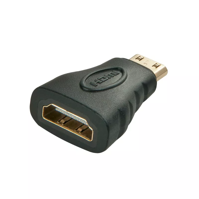 Lindy 41207 kaabli pistikumuundur HDMI Must