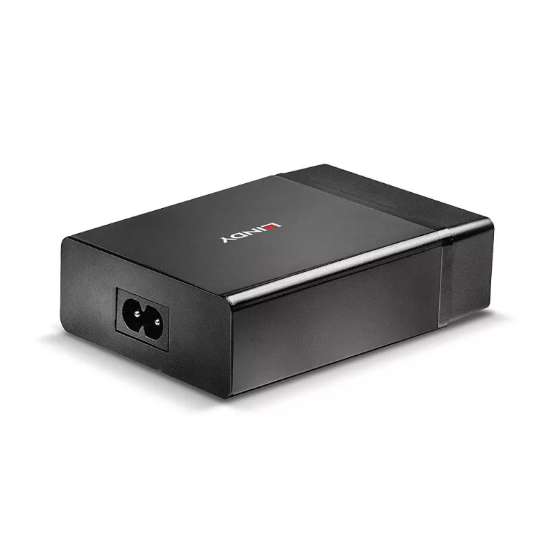 Lindy 4-pordiline USB tüüp C ja A nutilaadija toiteedastusega, 72 W