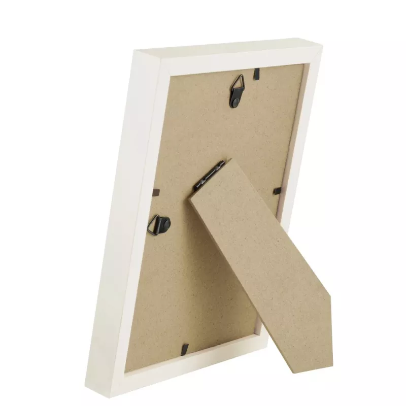 Ühe pildi raam HAMA Aura — puit, valge, sobib 150 × 200 mm pildile (FSC)