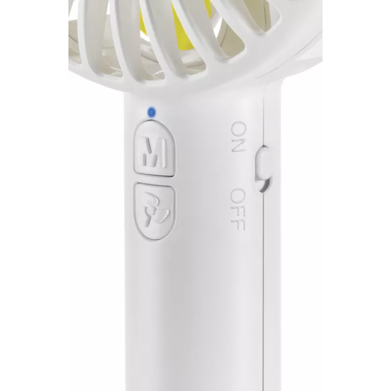 Unold Breezy 86610 käsiventilaator, valge/kollane