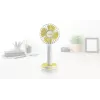 Unold Breezy 86610 käsiventilaator, valge/kollane