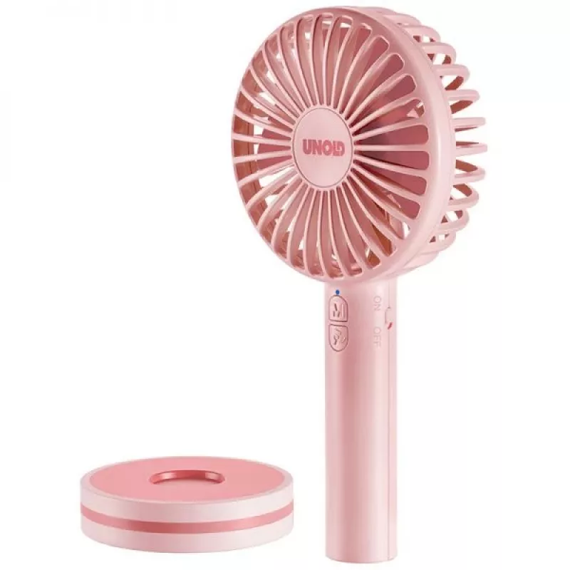 Unold Breezy 86614 käeshoitav ventilaator, roosa