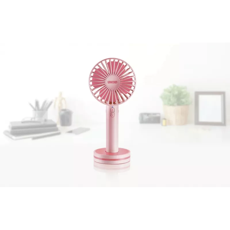 Unold Breezy 86614 käeshoitav ventilaator, roosa