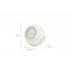 Unold Breezy Bowl 86670 kompaktne isiklik ventilaator, kreem