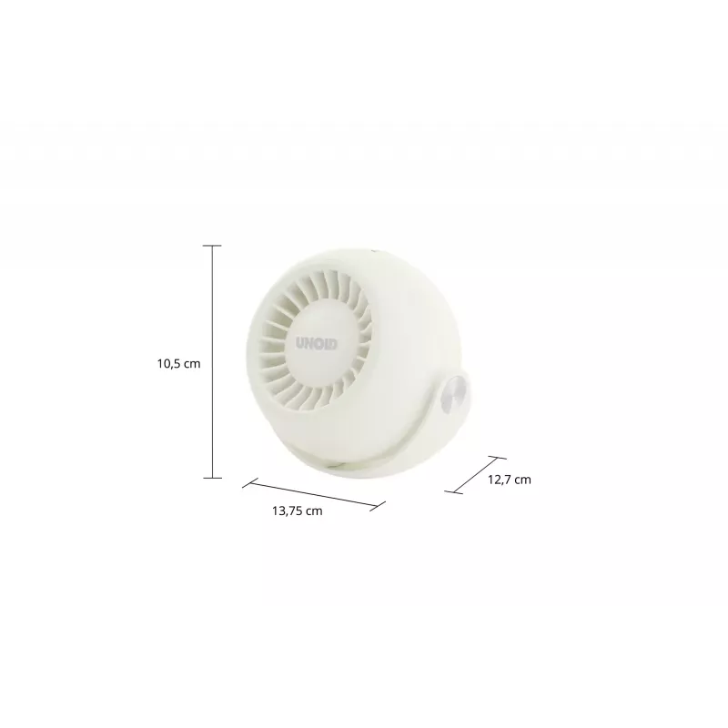 Unold Breezy Bowl 86670 kompaktne isiklik ventilaator, kreem