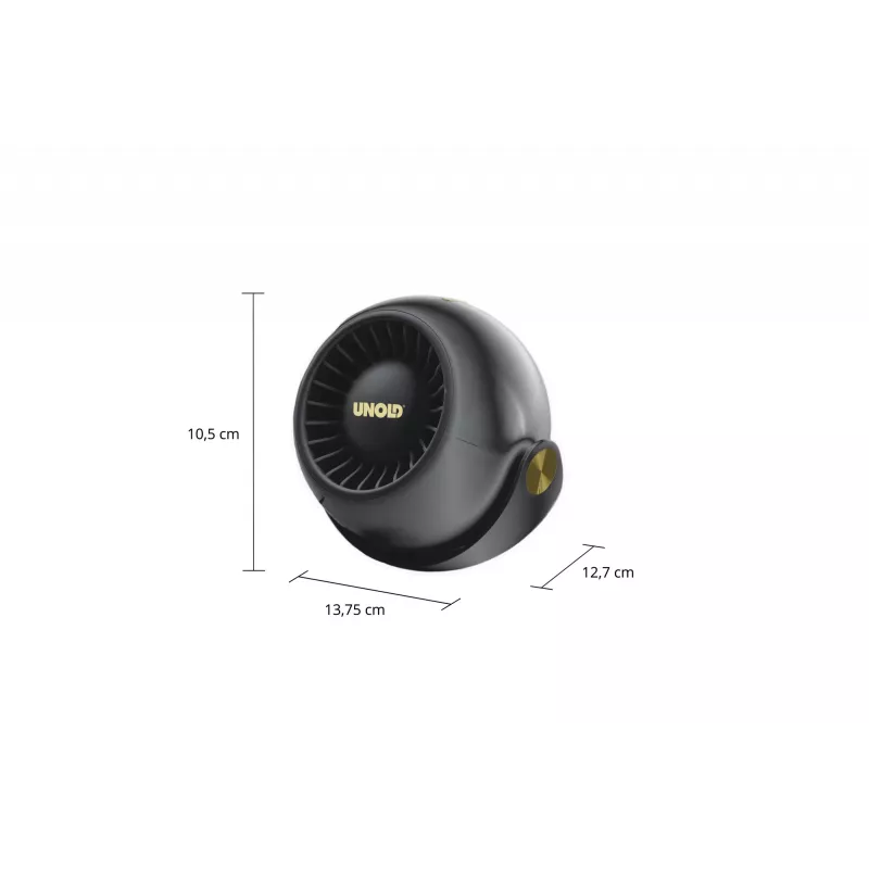 Unold Breezy Bowl 86675 väike isiklik ventilaator, must