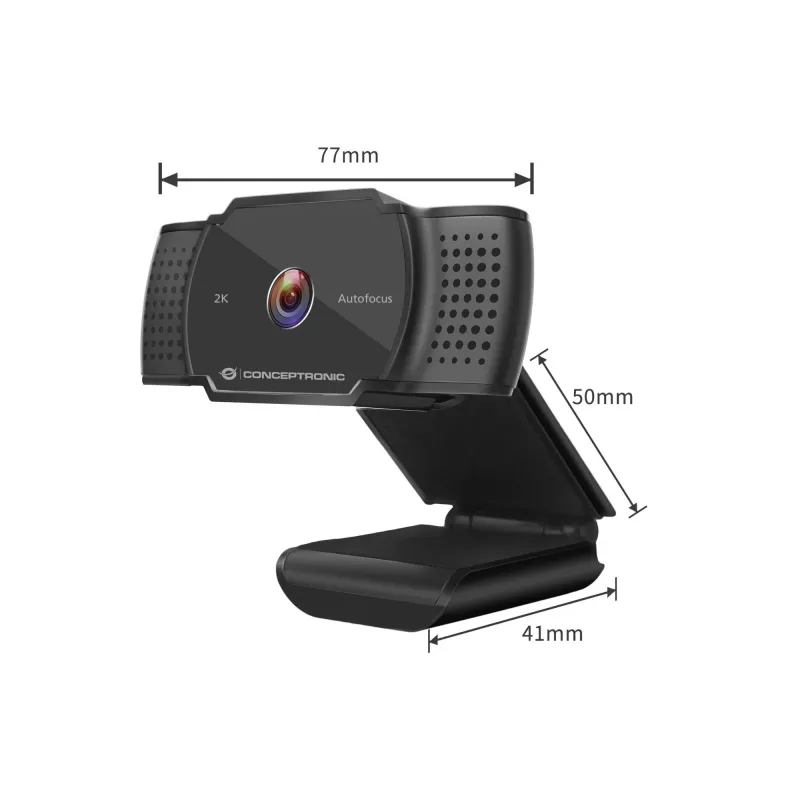 Conceptronic AMDIS 2K Super HD autofookusega veebikaamera koos mikrofoniga