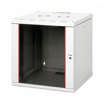 Seinale paigaldatav riiul Equip Pro Mount 19 inch kapp 12U 600x600 mm RAL7035 hall