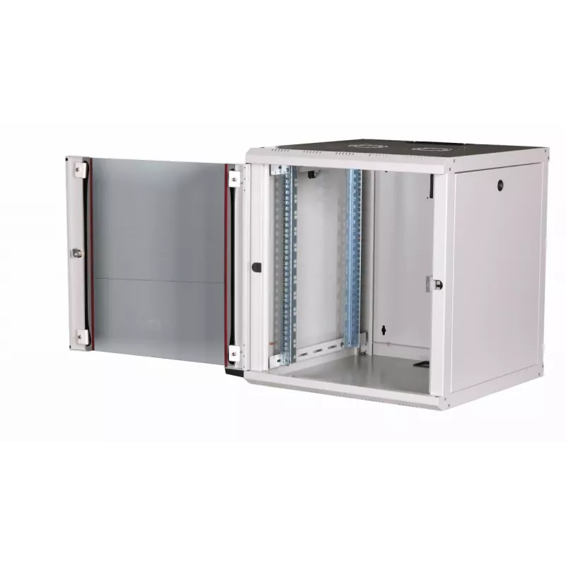 Seinale paigaldatav riiul Equip Pro Mount 19 inch kapp 12U 600x600 mm RAL7035 hall