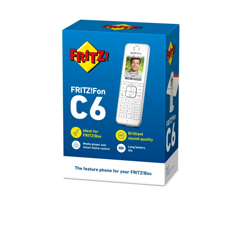 DECT-telefon AVM FRITZ!Fon C6 Edition International