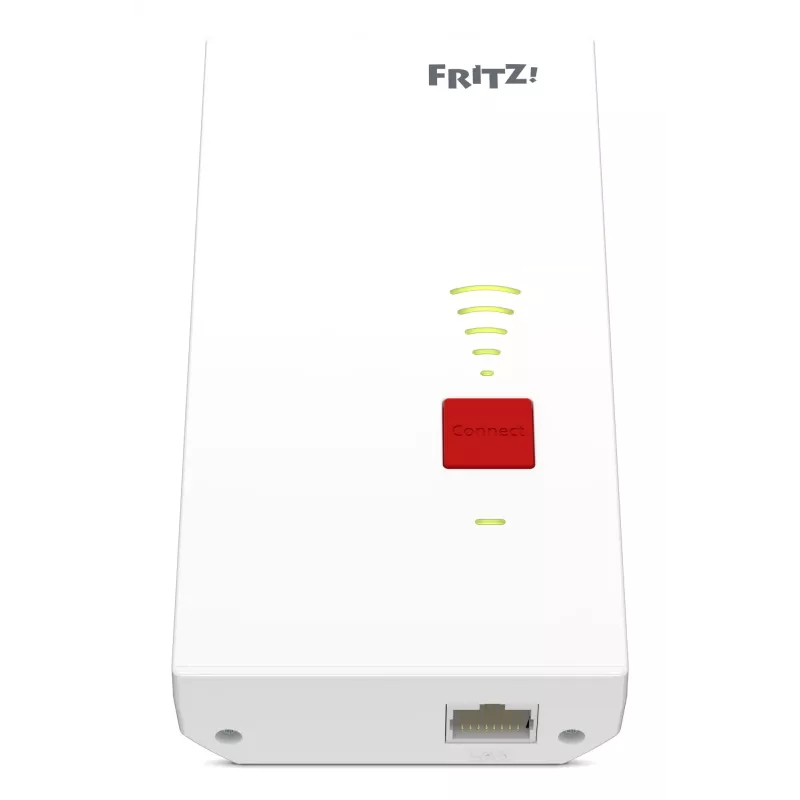Võrgurepiiter FRITZ Repeater 2700 Wi-Fi 7 kaheribaline 125 Mbit/s, 2,5 Gigabit Ethernet, valge