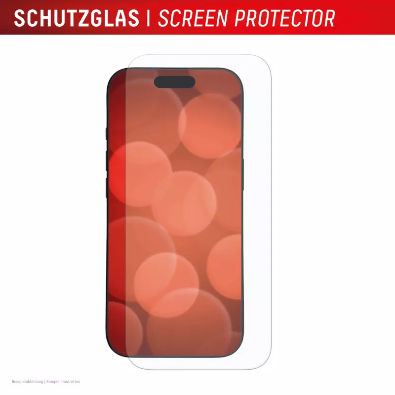 Displex Screen Protector (10H) for Apple iPhone 17 Pro, kriimustuskindel