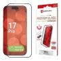 Ekraanikaitse e.v.i. Displex iPhone 17 Pro Premium koos Mount Masteriga — kriimustuskindel, läbipaistev/must