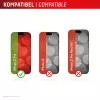 Ekraanikaitse e.v.i. Displex iPhone 17 Pro Premium koos Mount Masteriga — kriimustuskindel, läbipaistev/must