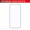 Ekraanikaitse e.v.i. Displex Premium iPhone 17 Pro Max jaoks koos Mount Masteriga (kriimustus- ja mustusekindel, läbipaistev/must)