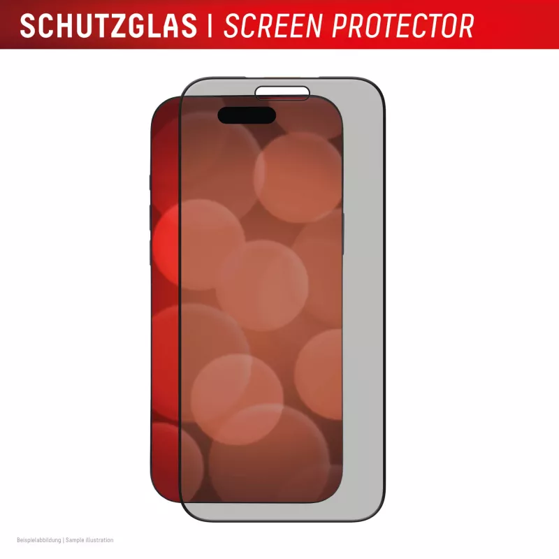 Privaatsuskaitsega karastatud klaasist ekraanikaitse e.v.i. Displex (10H) Apple iPhone 17 Pro Maxile, privaatsusfilter