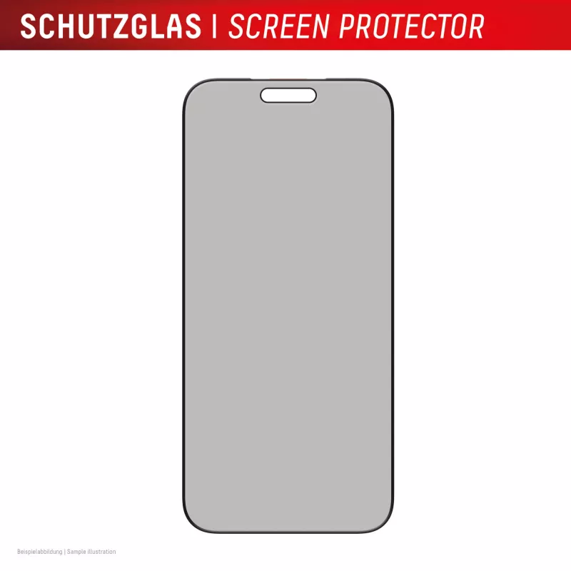 Privaatsuskaitsega karastatud klaasist ekraanikaitse e.v.i. Displex (10H) Apple iPhone 17 Pro Maxile, privaatsusfilter