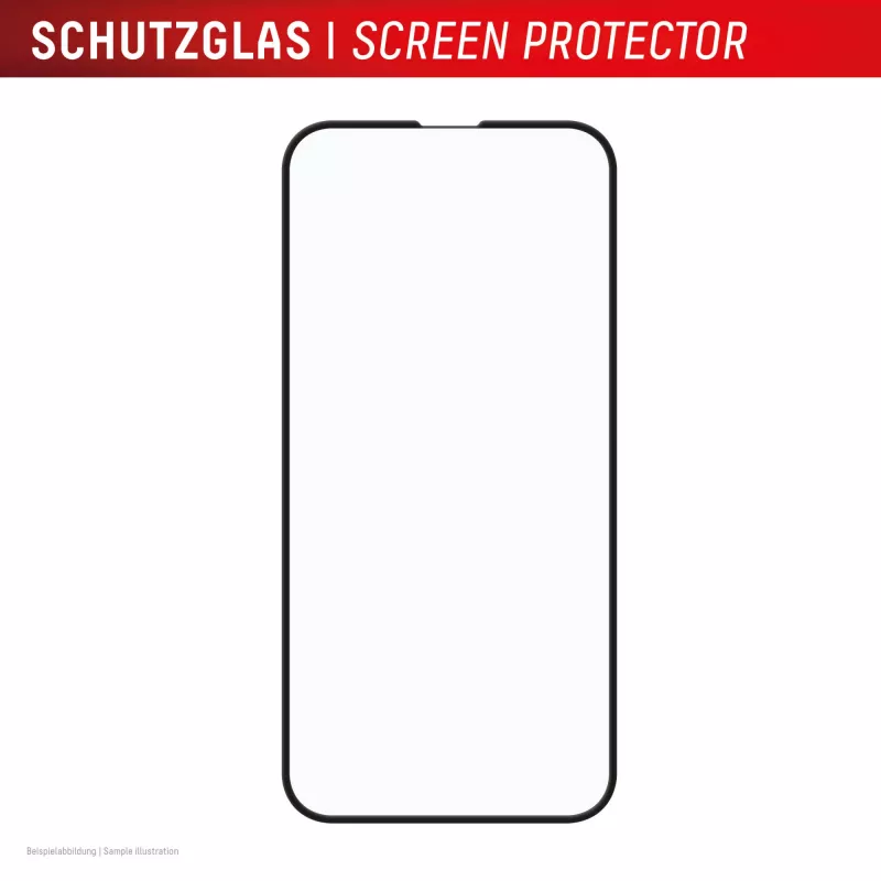 Karastatud klaasist ekraanikaitse e.v.i. Displex Premium (Full kate, 10H) Apple iPhone 16e/17e jaoks