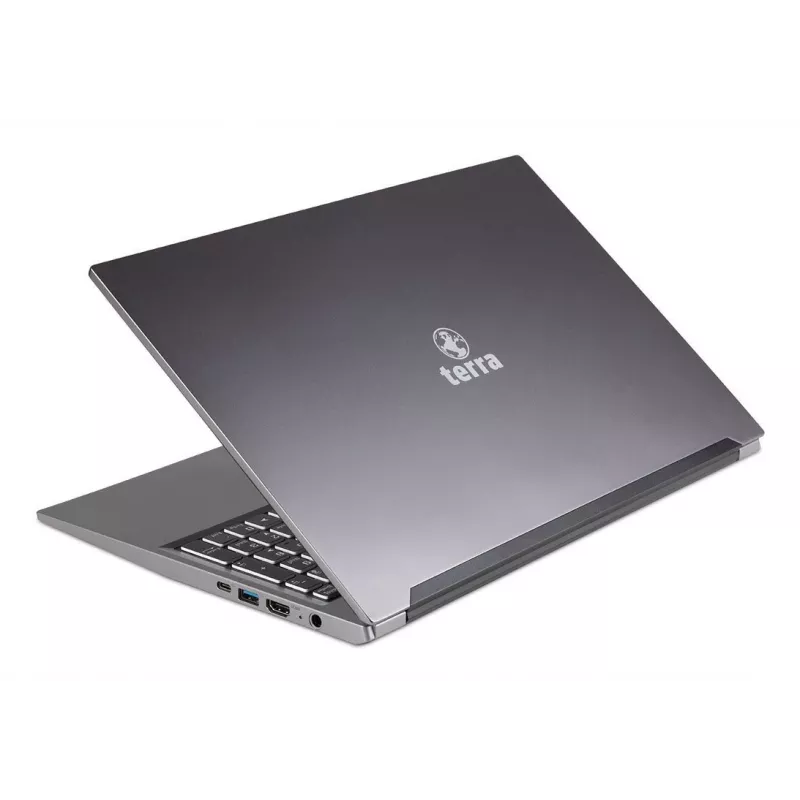 TERRA MOBILE 1500P AMD Ryzen™ 5 7430U sülearvuti 39,6 cm (15,6 tolli) Full HD 16 GB DDR4-SDRAM 500 GB SSD Wi-Fi 6E (802.11ax) Windows 11 Pro hollandi, USA inglise Hõbedane