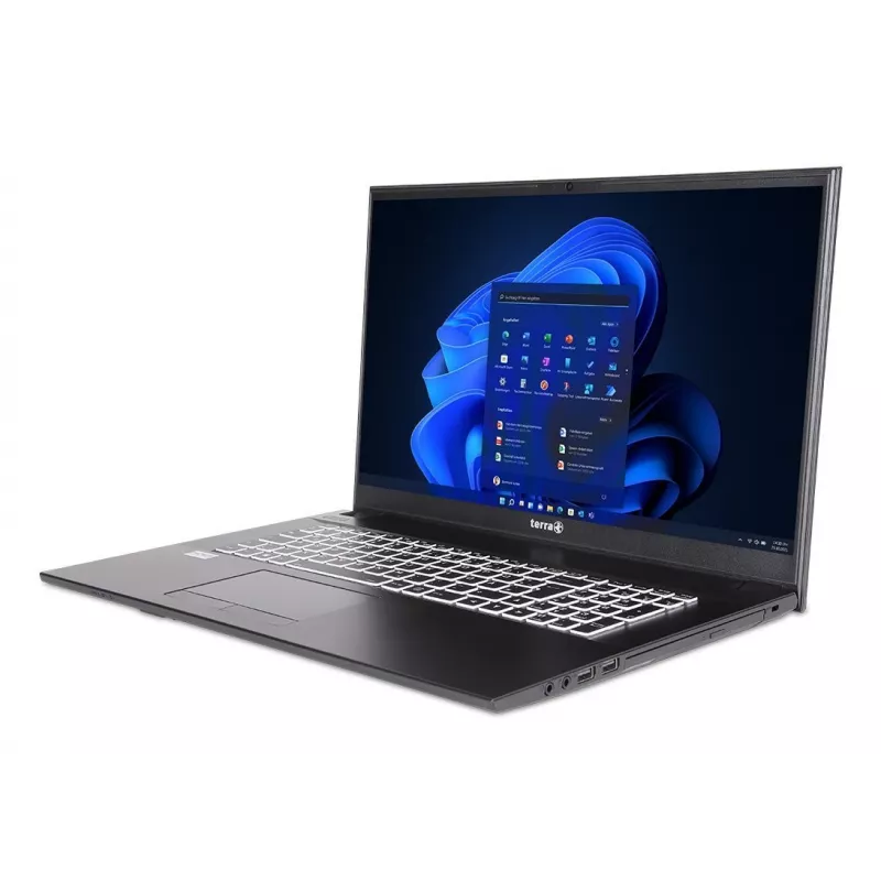 TERRA 1716R Intel® Core™ i3 i3-1315U sülearvuti 43.9 cm (17.3 tolli) Full HD 8 GB DDR4-SDRAM 500 GB SSD Wi-Fi 6 (802.11ax) Windows 11 Home Hall