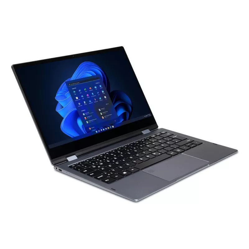 TERRA Mobile 360-13R Intel® Core™ i5 i5-1334U sülearvuti 33,8 cm (13,3-tolline) puuteekraan Full HD 16 GB DDR4-SDRAM 512 GB SSD Wi-Fi 6 (802.11ax) Windows 11 Pro saksa antratsiit