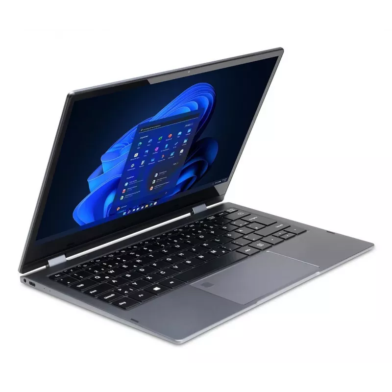 TERRA Mobile 360-13R Intel® Core™ i5 i5-1334U sülearvuti 33,8 cm (13,3-tolline) puuteekraan Full HD 16 GB DDR4-SDRAM 512 GB SSD Wi-Fi 6 (802.11ax) Windows 11 Pro saksa antratsiit