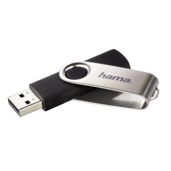 Hama Rotate USB 2.0 32 GB USB-mälupulk USB tüüp-A must