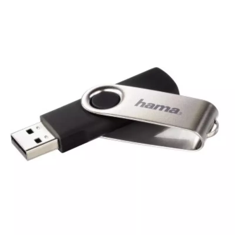 Hama Rotate USB 2.0 32 GB USB-mälupulk USB tüüp-A must