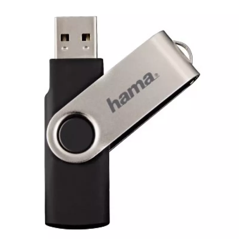 Hama Rotate USB 2.0 32 GB USB-mälupulk USB tüüp-A must