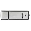 Hama Fancy USB-mälupulk 128 GB USB Type-A 2.0 Must, Hõbedane