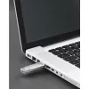 Hama C-Laeta USB-mälupulk 64 GB USB Type-A / USB USB-C 3.2 Gen 1 (3.1 Gen 1) Hõbedane