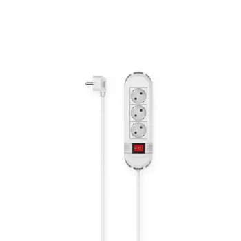 Hama 00223031 Nutikas pistikupesadega pikendusjuhe 3 vahelduvvoolupistikupesa 1,5 m