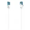 Hama Flexi-õhuke võrgukaabel Valge 0.75 m Cat6a U/UTP (UTP)