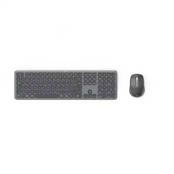Hama WKM-550 klaviatuur koos hiirega Kodu/Kontor RF-juhtmevaba + Bluetooth QWERTZ Saksa Must