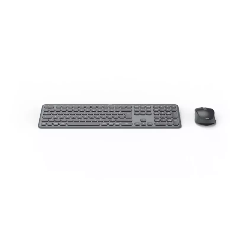 Hama WKM-550 klaviatuur koos hiirega Kodu/Kontor RF-juhtmevaba + Bluetooth QWERTZ Saksa Must
