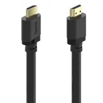 Hama 00202027 HDMI-kaabel 1 m HDMI Type A (Standard) Must