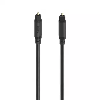 Hama 00202017 helikaabel 3 m TOSLINK Must