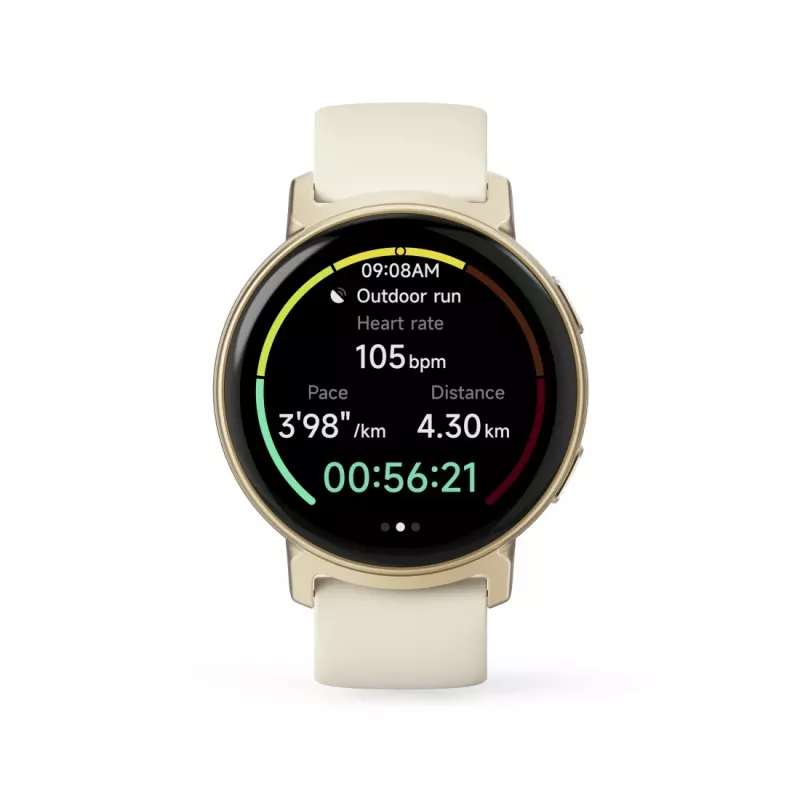 Hama Arion 3,35 cm (1,32-tolline) AMOLED 43 mm Digitaalne 466 x 466 pikslit Puuteekraan Kuldne GPS (satelliit)