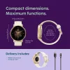 Hama Arion 3,35 cm (1,32-tolline) AMOLED 43 mm Digitaalne 466 x 466 pikslit Puuteekraan Kuldne GPS (satelliit)