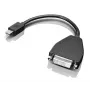 Lenovo 0B47090 video kaabliadapter 0,2 m Mini-DisplayPort SL-DVI Must