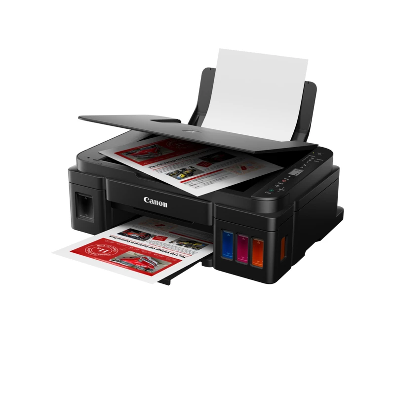 Tindiprinter Canon PIXMA G3416 — värviline A4, 4800 x 1200 DPI, Wi‑Fi, USB, täidetavad mahutid, must