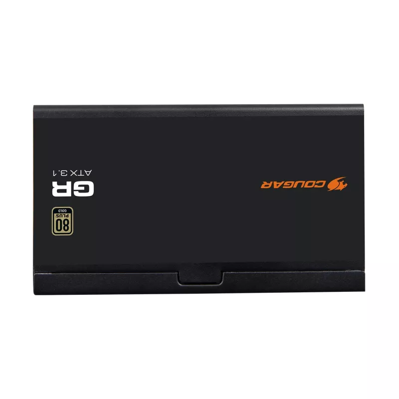 Toiteplokk COUGAR GR 1000W ATX3.1 PCIE 5.1 80 PLUS Gold, 1000 W, 20+4 pin ATX, 120 mm ventilaator
